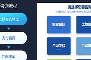java法律咨询系统功能
