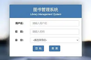 java图书管理系统功能